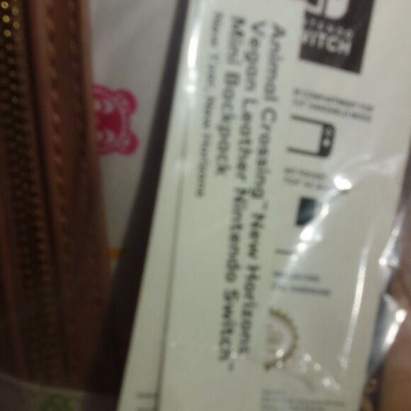 NEW Nintendo Controller Gear Animal Crossing Small Backpack Mini Travel Bag - Picture 9 of 10